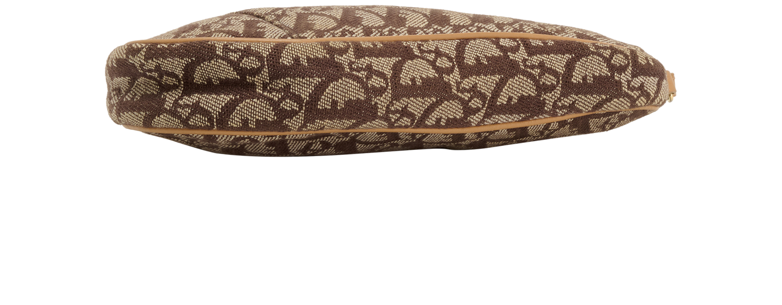 Trotter Saddle Pouch, &pound;695, Handbags, Brown, Canvas, Top view